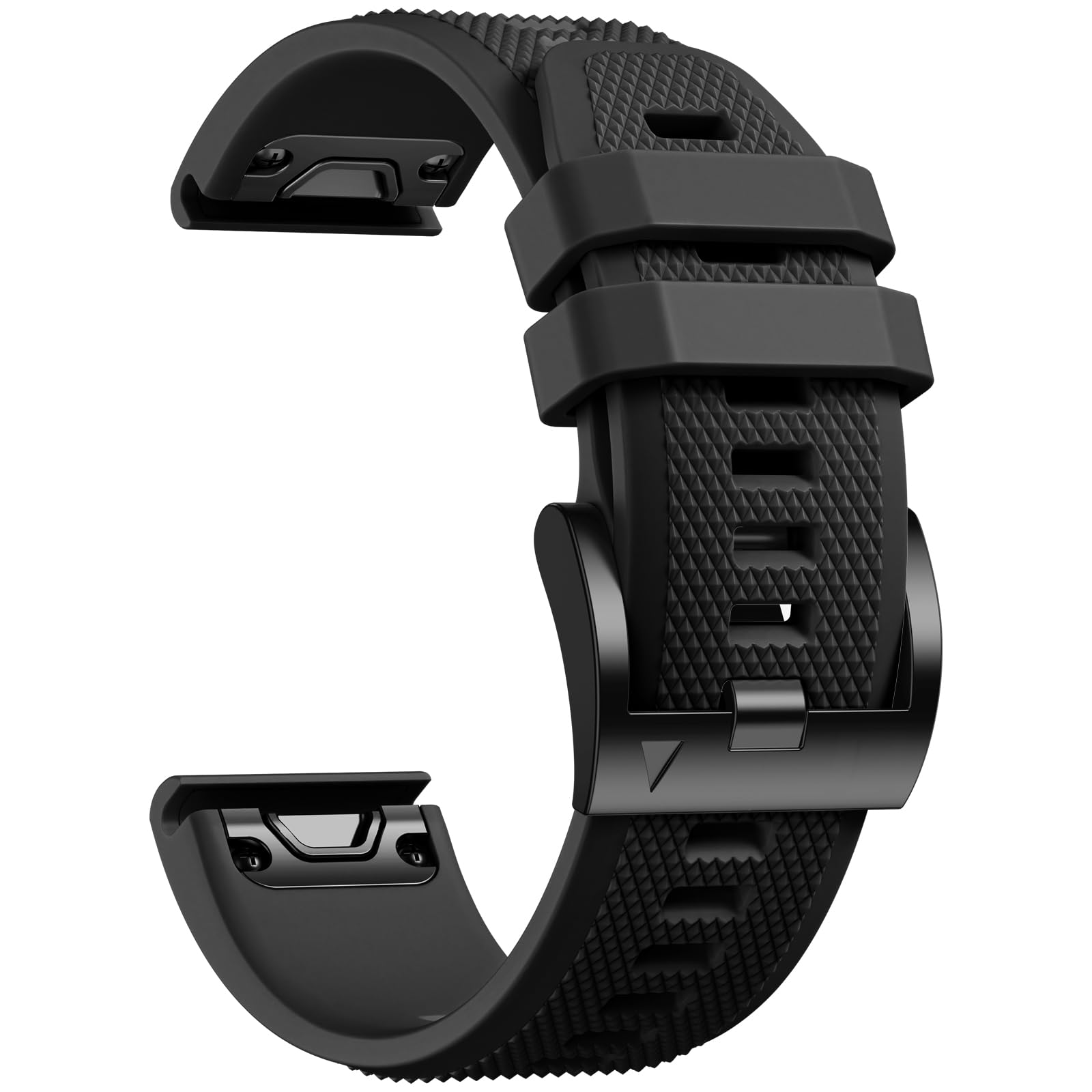 Laffav Pasek kompatybilny z Garmin Fenix 6X Pro – QuickFit 26 mm pasek do zegarka Fenix 6X, Fenix 7X Pro Fenix 7X Fenix 8, sportowy, silikonowy pasek zapasowy do Fenix 5X 3 Epix Pro Gen 2 51 mm