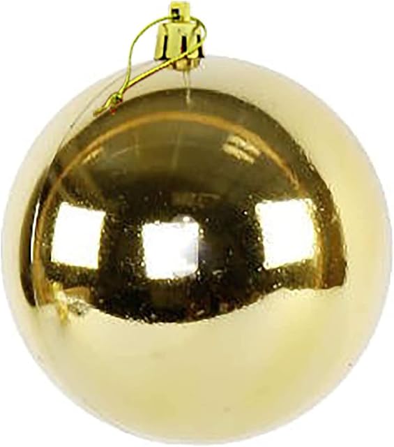 Large Baubles Christmas Decorations  XXL Christmas baubles large for outdoor use, frost-proof and weatherproof 20 cm (diameter 20 cm, matte)