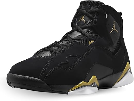 Nike Jordan True Flight Mens Shoes Size 11, Color: White/Black/Yellow Ochre-White