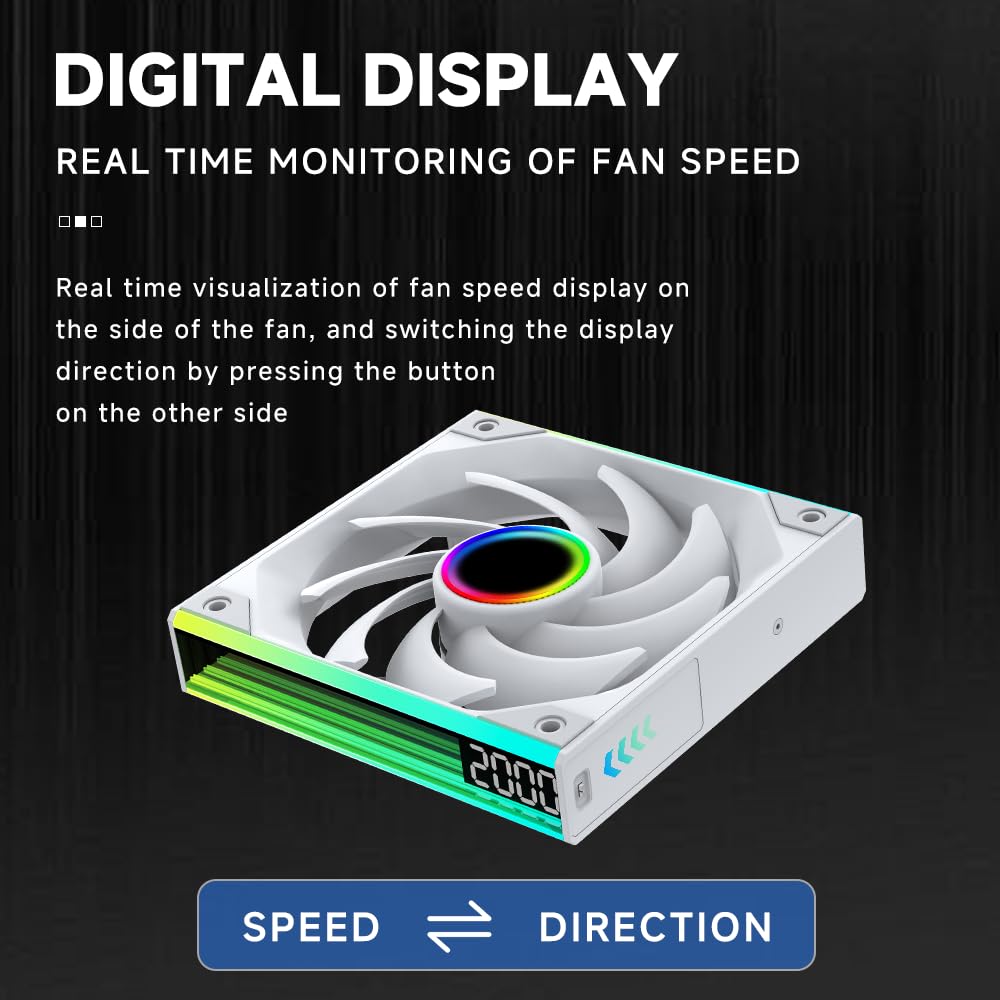 TZRIT Block Fan odule 120, Rgb Lüfter 120,Infinity irror odule