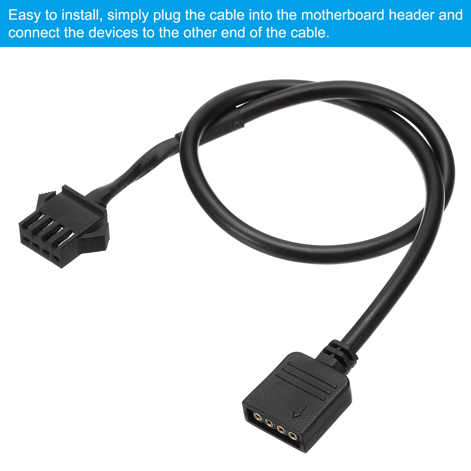PATIKIL 12V 4 Pin Cavo Divisore, PWM Ventole