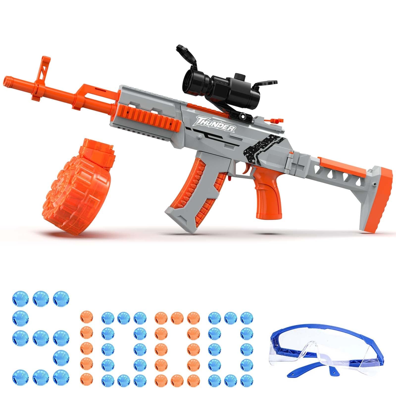 Buy Splatter Ball Gun Automatic, Electric Gel Ball Blaster Gun, Full