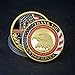 Honoring All Who Served Military Appreciation Challenge Coin Veteran Day Thank You for Your Service Gold Plated Coins