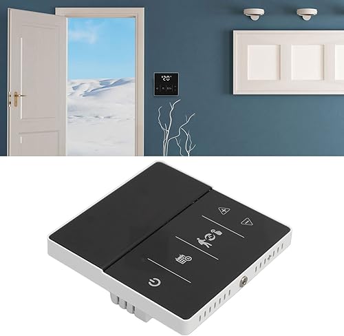 Miniatura 5 de Termostato inteligente WiFi, pantalla táctil programable, aplicación de teléfono digital, termostato de control de voz para hogar inteligente,