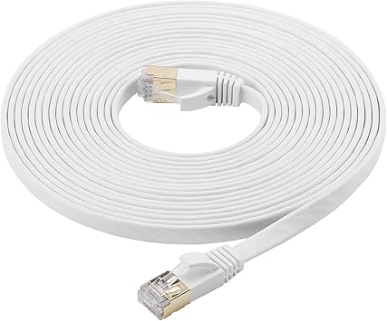 Amazon.co.jp: Cat7 LANケーブル 5m ホワイト, FOSTO イーサネット