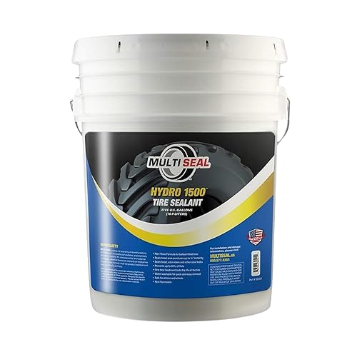 HYDRO 1500 Sellador líquido para neumáticos relleno de lastre - Fórmula de máxima protección - Previene pinchazos - Sella perforaciones - Sellador