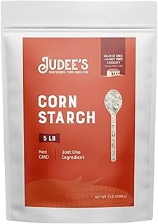Judee’s Corn Starch 5 lb - 100% Non-GMO and Just One Ingredient - Gluten...