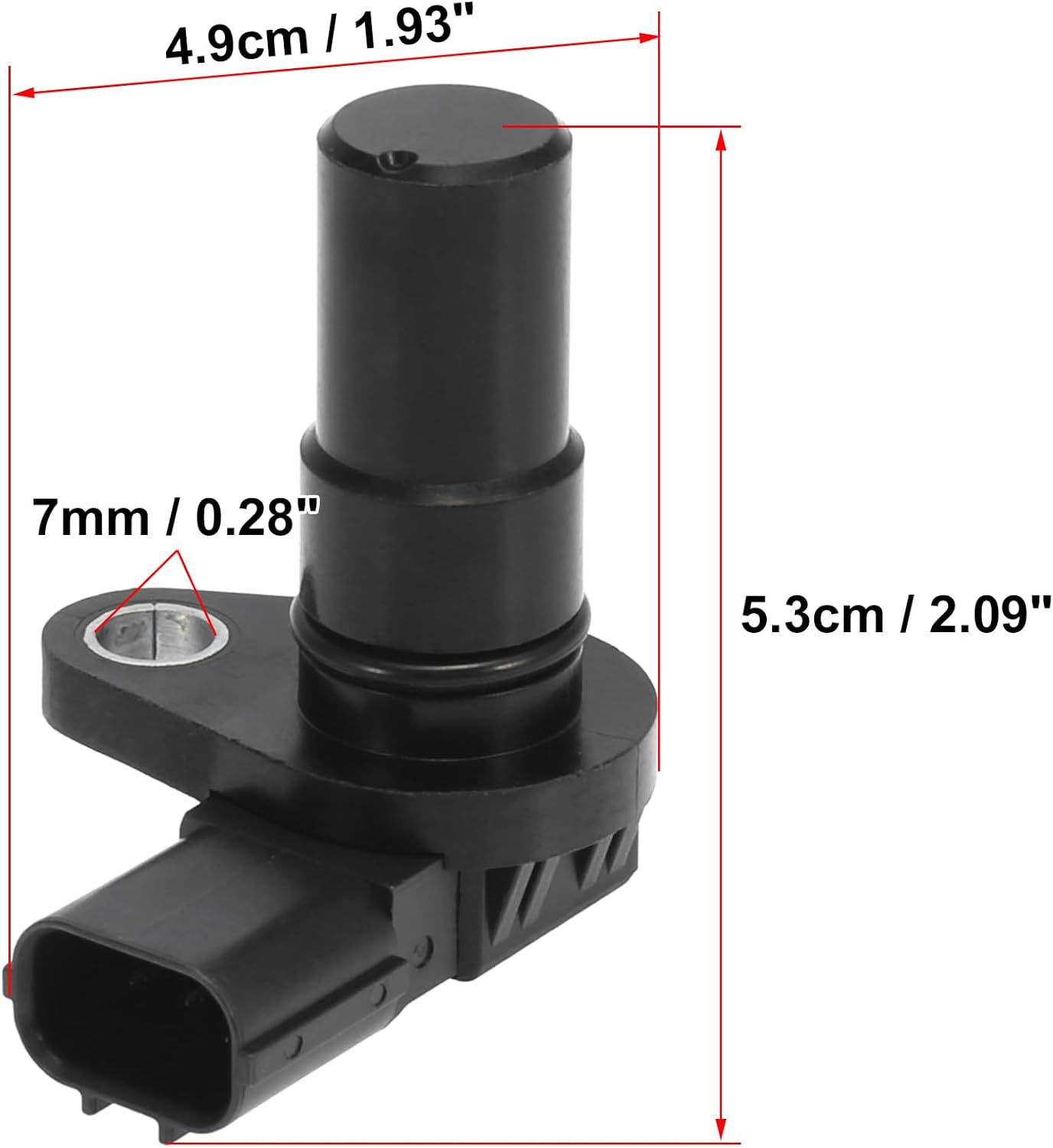 G4T07982 Car Engine Replacement Crankshaft Position Sensor Black