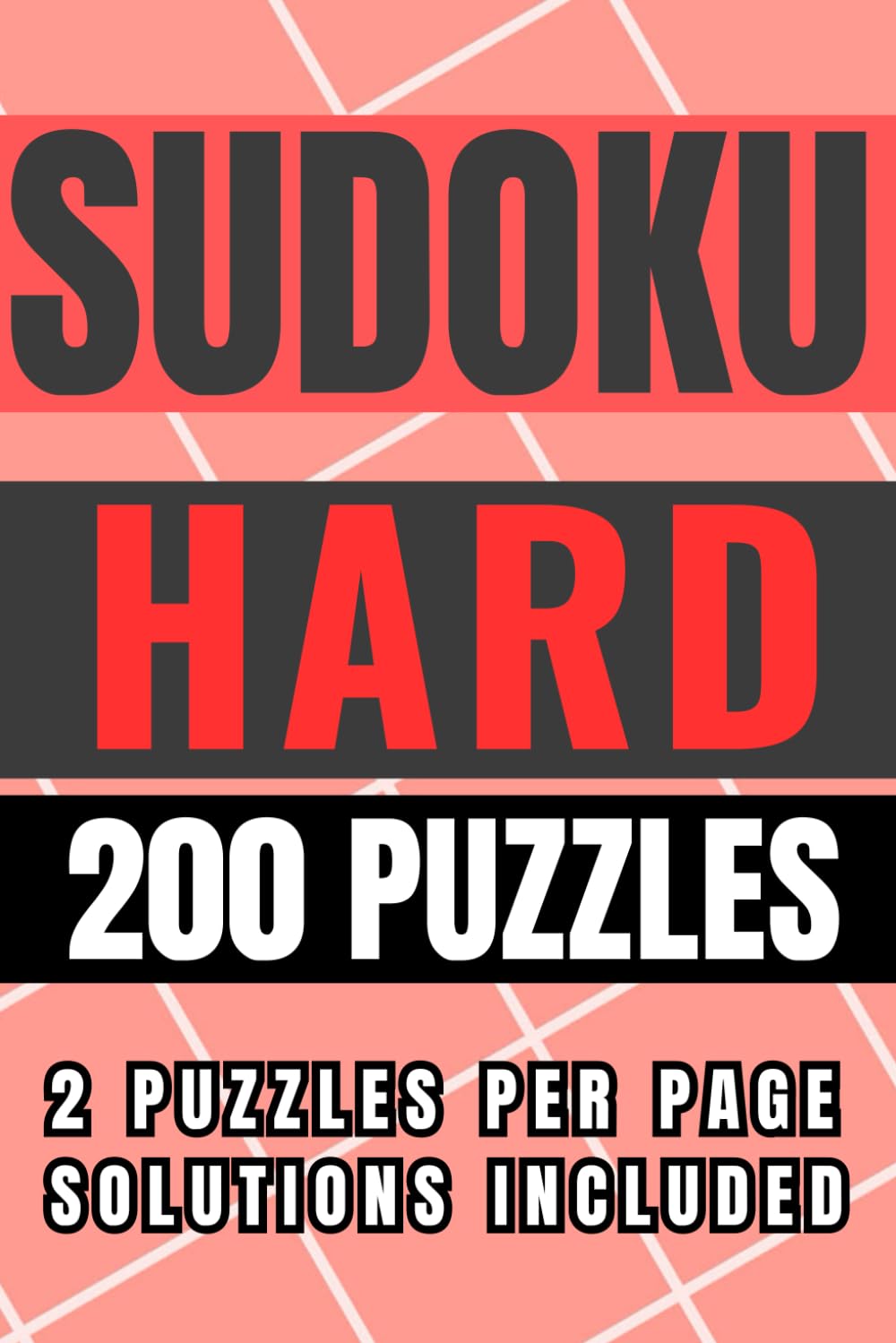Sudoku Hard - 200 Puzzles: Serious Brain Training for Skilled Solvers • Travel-Friendly 6x9 Format • Solutions Included (Sudoku Standard Edition)