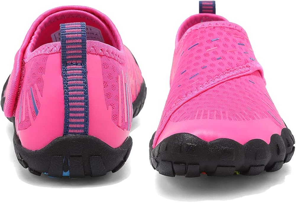  | Boys & Girls Water Shoes Lightweight Comfort Sole Easy Walking Athletic Slip on Aqua Sock(Toddler/Little Kid/Big Kid) | Water Shoes