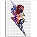 Impresión Puzzle 1000 Película Power Rangers Juego de Rompecabezas Juego de Juguete Aliviar el estrés 26x38