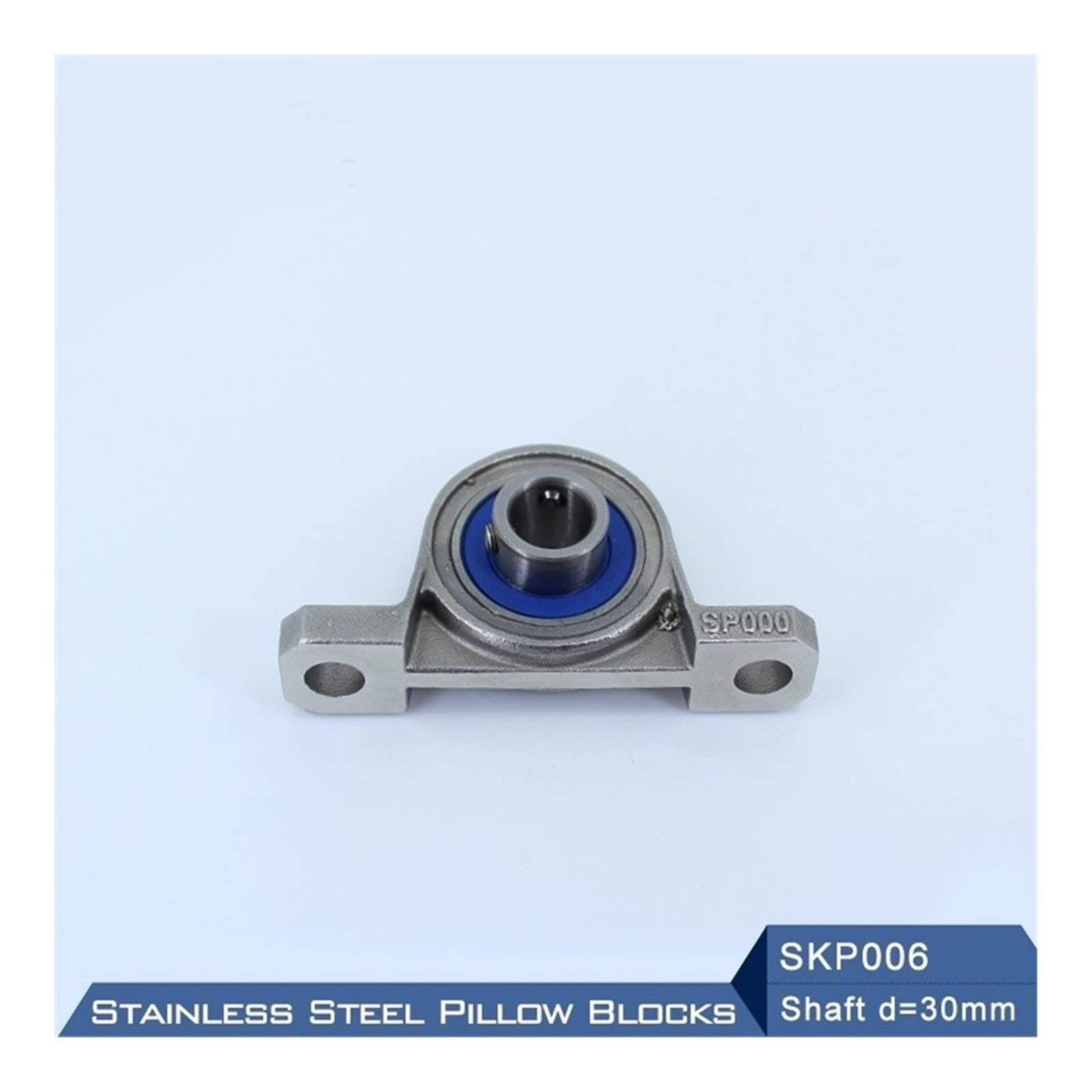 JIYAMI'EN EL SKP006 montado en cojinetes 30 mm cojinete del Eje (1 Pc) SSKP006 Acero Inoxidable Almohada Bloque S KP006 30 mm Rodamientos Alojamientos