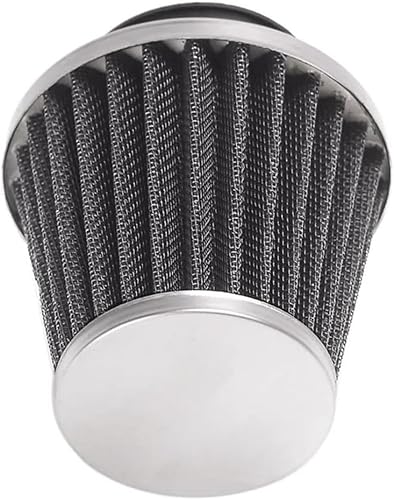 Miniatura 6 de Evermotor Limpiador universal de carburador de filtro de aire de acero de doble capa de 1.654 in, 1.693 in, 1.732 in, para motocicleta, scooter,