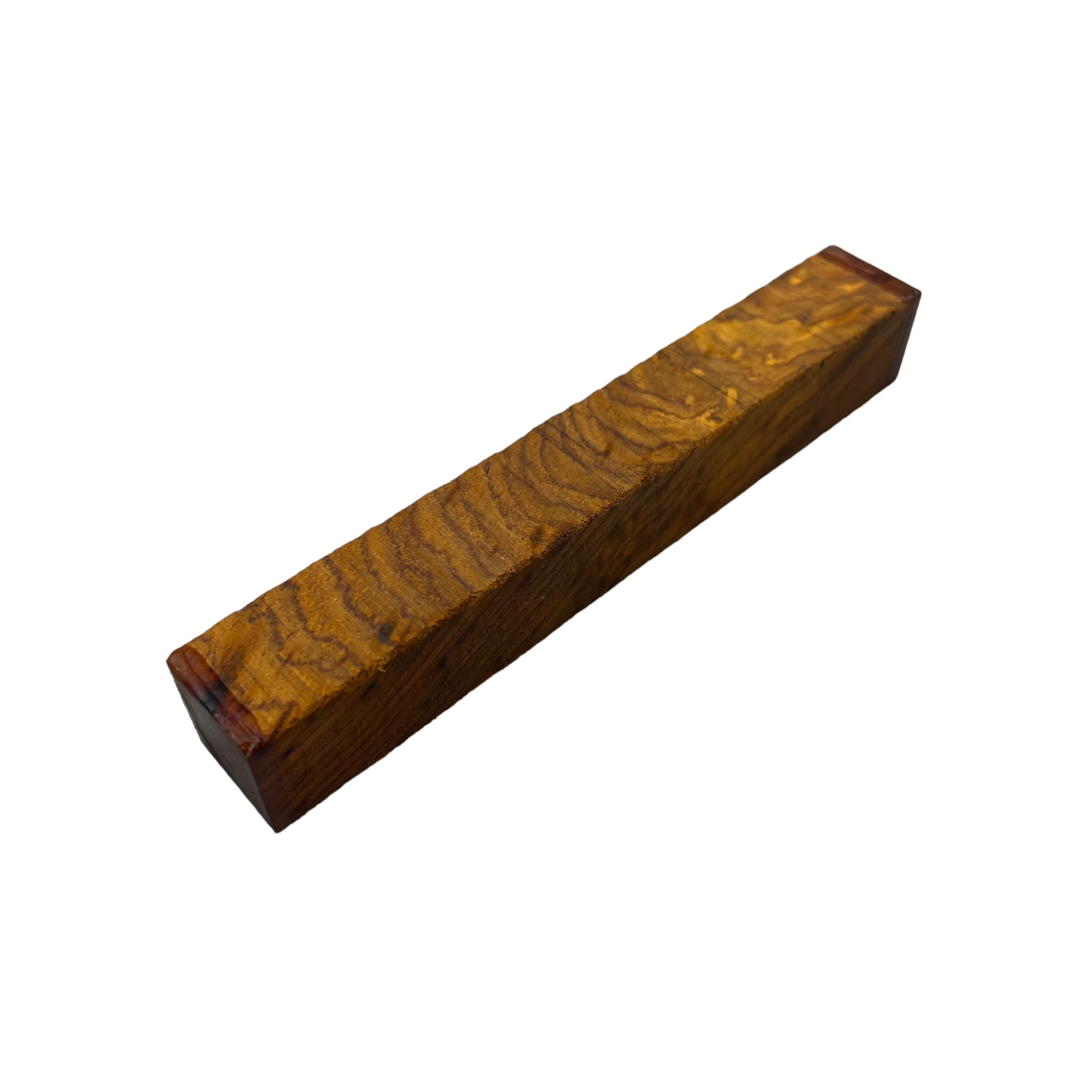 Cocobolo Legno Artistico 140x20x20mm, Ideale per Tornio da Legno, Liuteria, Strumenti Musicali (3)