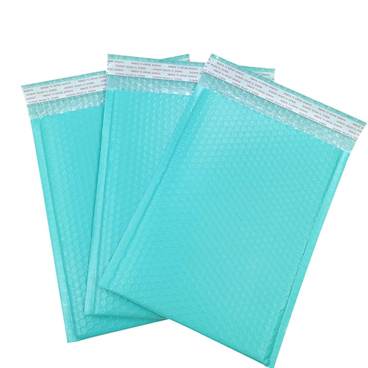 60/30 pezzi Buste postali a bolle d'aria Buste imbottite con chiusura automatica Buste a bolle d'aria rosa Sacchetti regalo buste da imballaggio nere/blu per libri-18X23cm-F-60 PCS