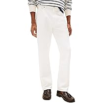 Tommy Hilfiger Uomo Jeans Regular Mercer Vita Media, Bianco (off White), 36W, 34L
