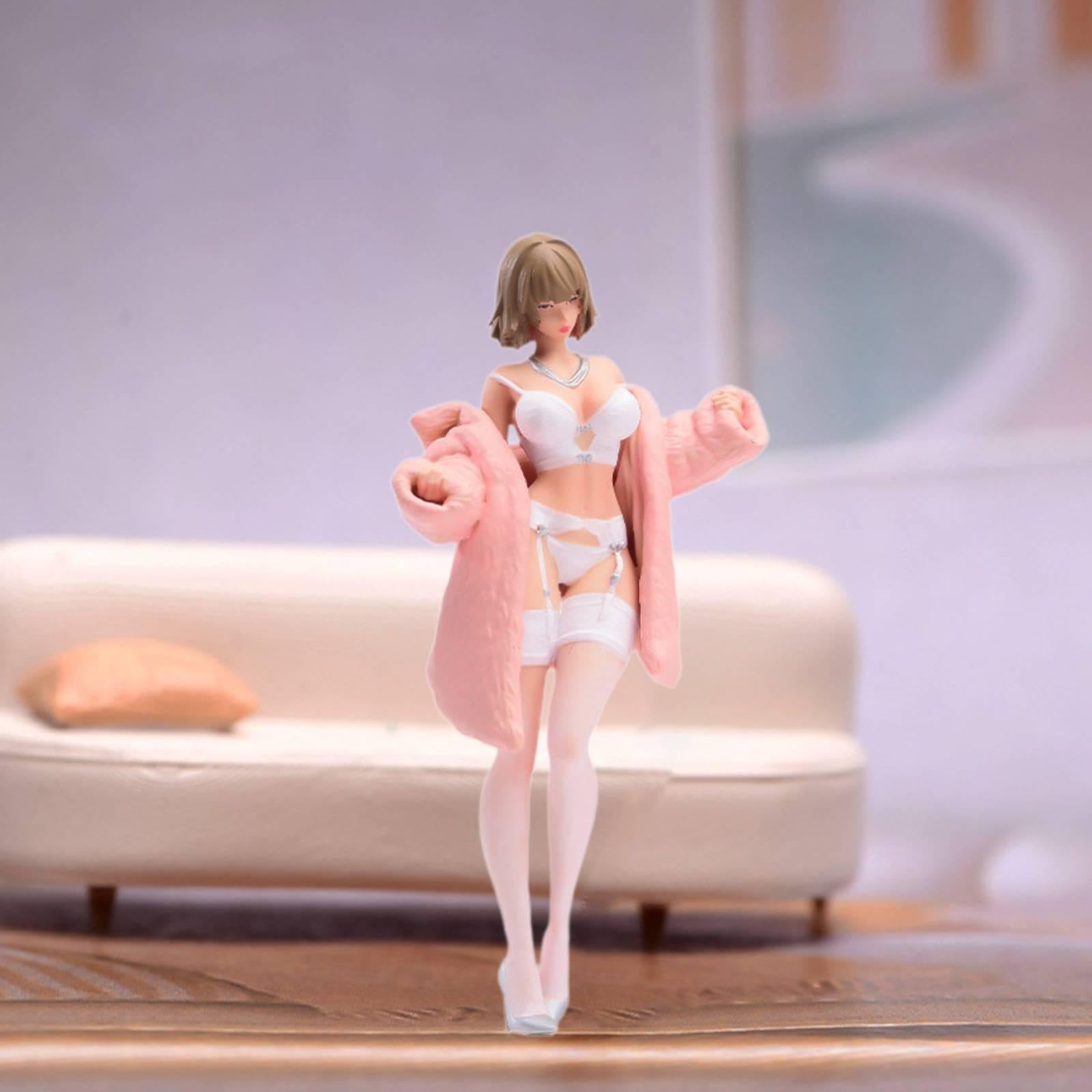 Figura in Miniatura di in 1:18, Piccola Figura da Collezione per Scene da
