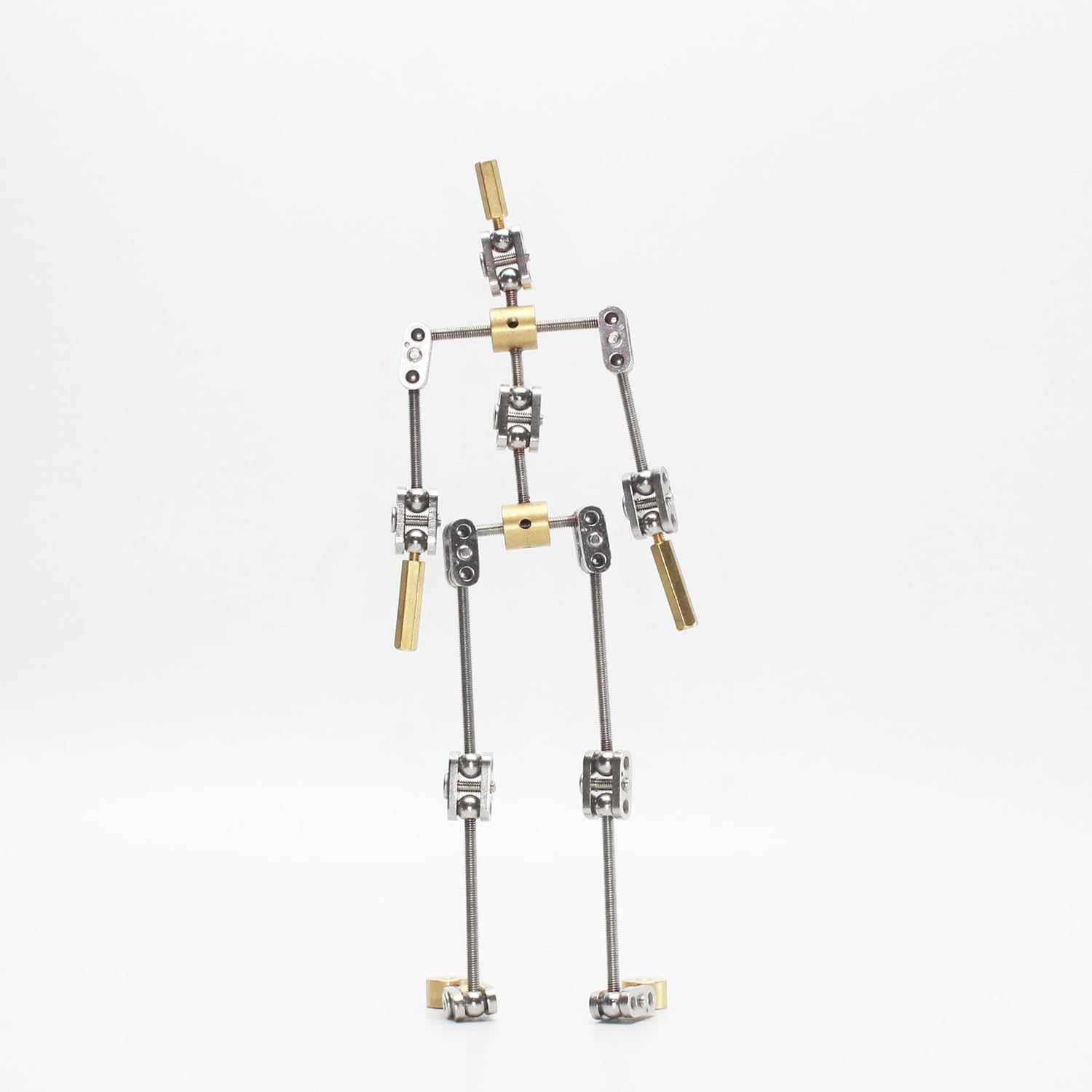 DIY Metal Stop Motion Armature Kit for Character Puppet Making for Beginenr (19CM)