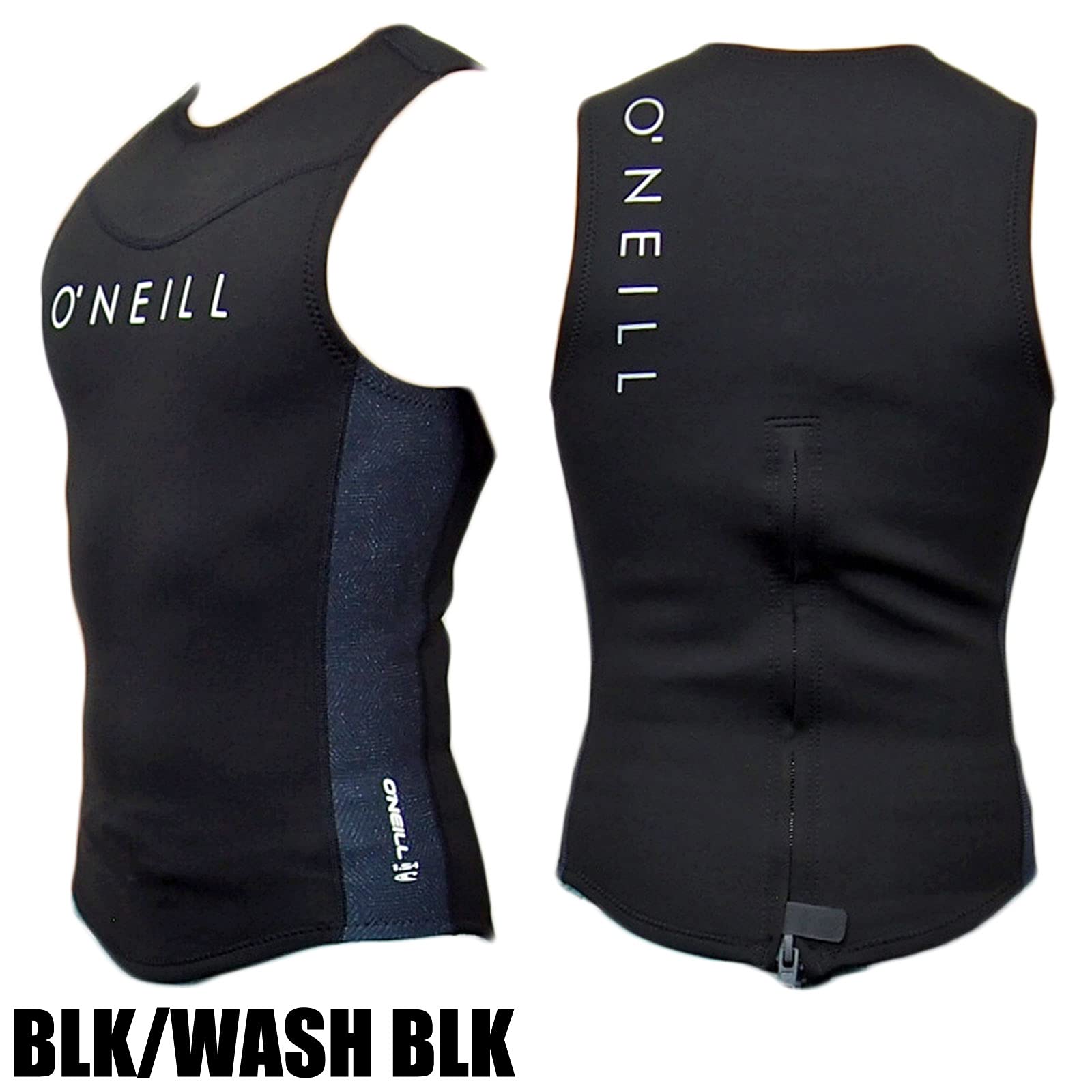【新品】ONEILL SUPER FREAK VEST M ブラック/グレー 新品】ONEILL SUPER FREAK VEST M ブラック/グレー