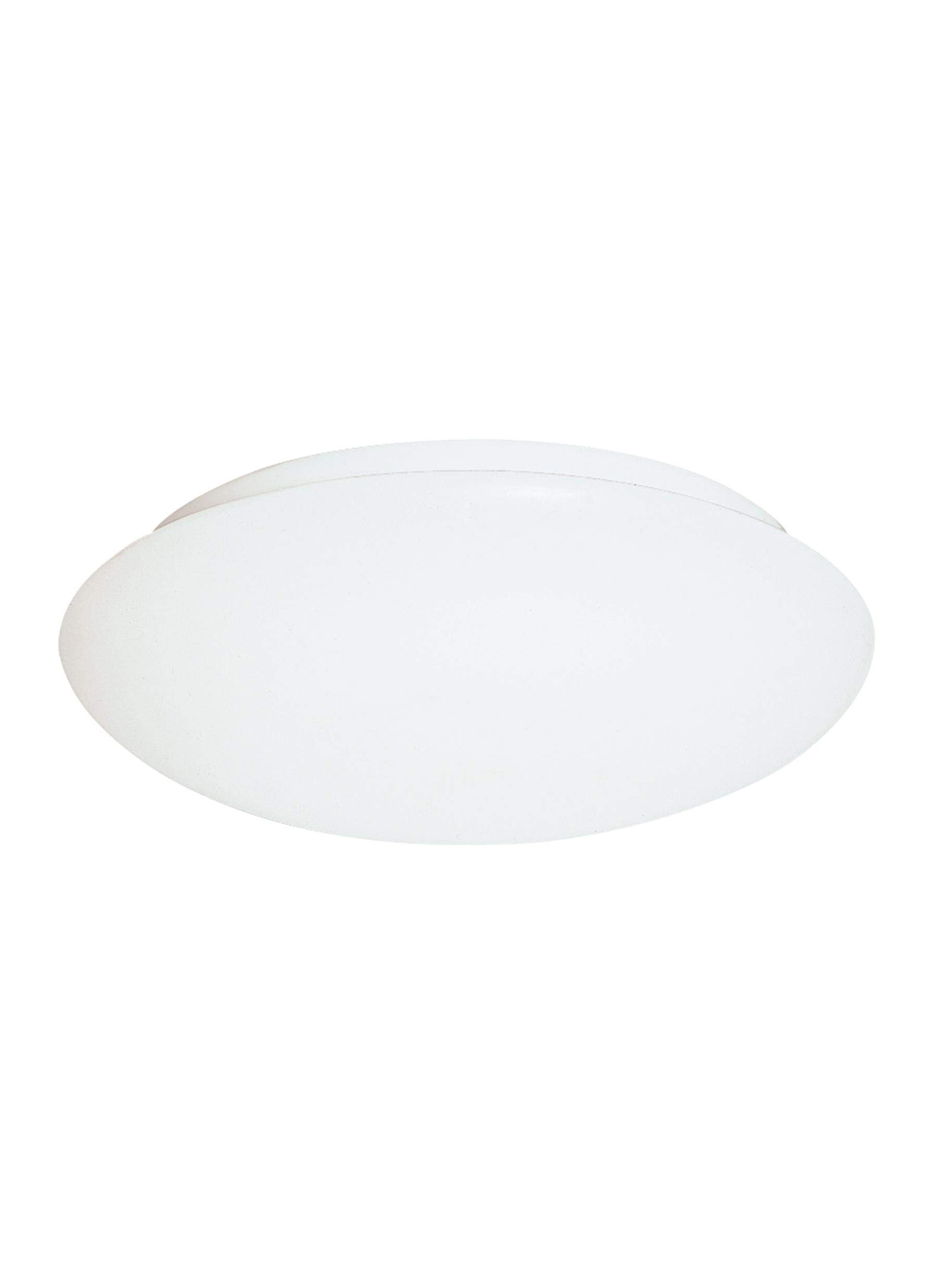 Sea Gull 5902EG-15 Holly Flush Mount, 2-Light 19 Total Watts, White