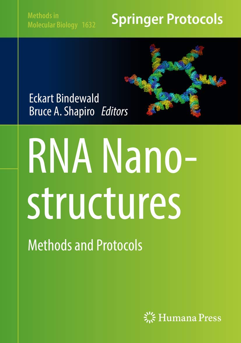 Buy RNA Nanostructures: Methods and Protocols: 1632 (Methods in Molecular Biology) — BookShops.in