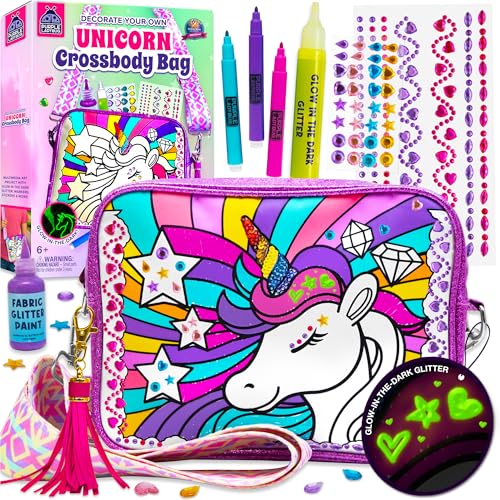 Decorate Your Own Unicorn Crossbody Bag...