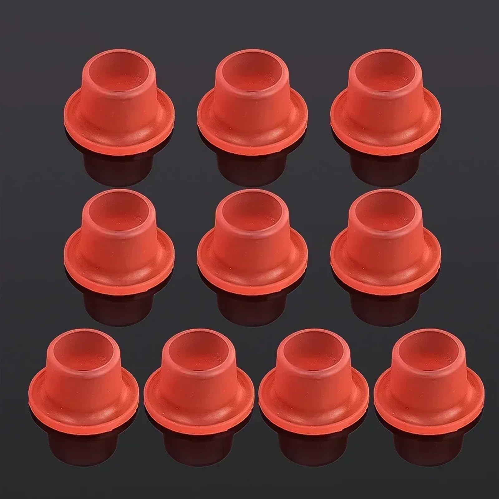 Junta de sellado a prueba de fugas for grifo, arandela de sellado de manguera de tubo de goma, junta de silicona for enchufe de plomería, prevención de fugas, 60/10 Uds.(A Red,60PCS)