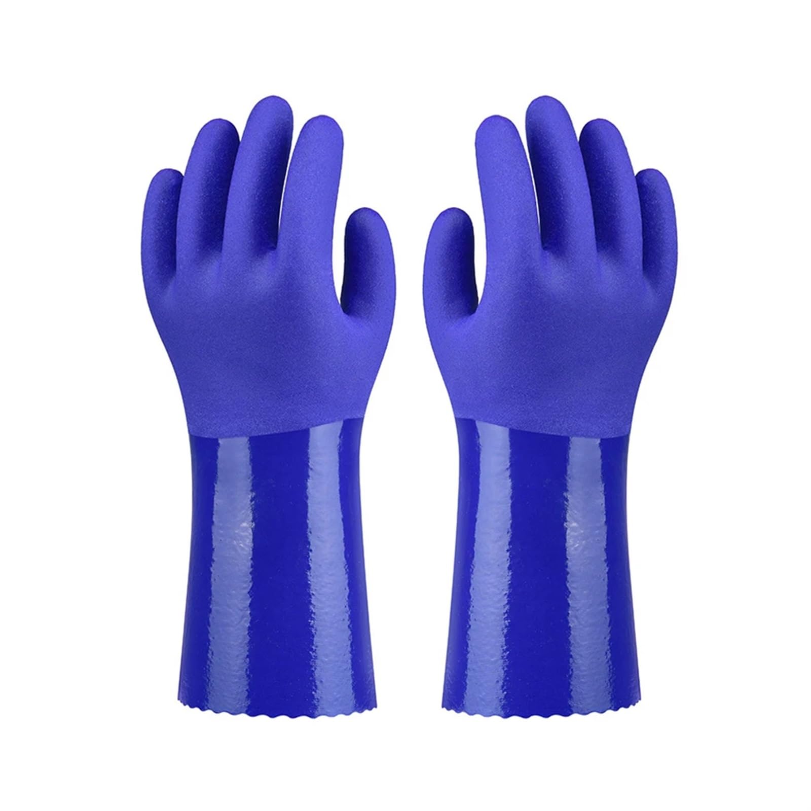 guanti di gomma 2 Paia Di Guanti Da Lavoro Sicurezza Riutilizzabili E Resistenti, In Gomma For Uso Domestico, In Antiscivolo All'usura