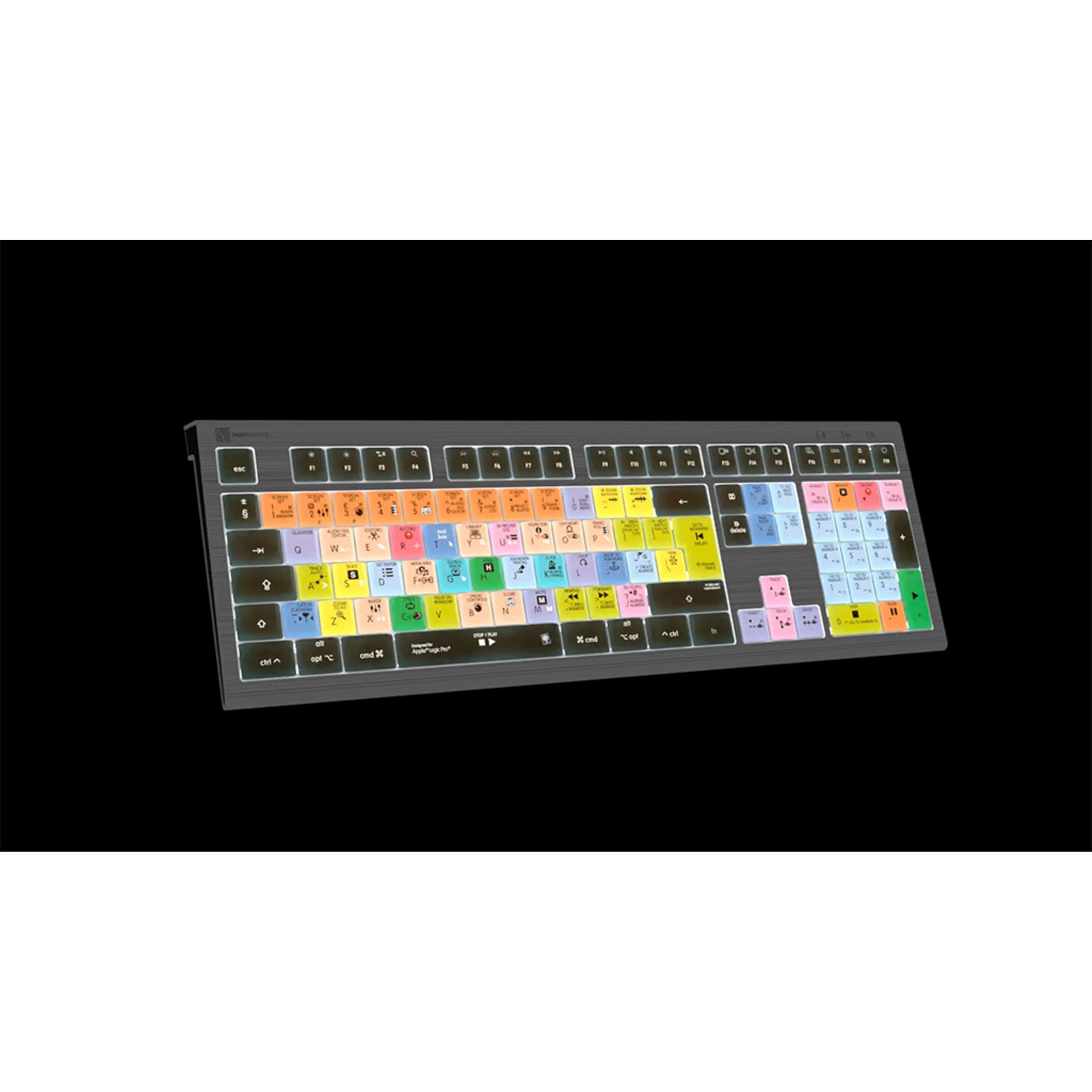 Logickeyboard Apple Logic Pro X2 Astra2 BL engl. Mac