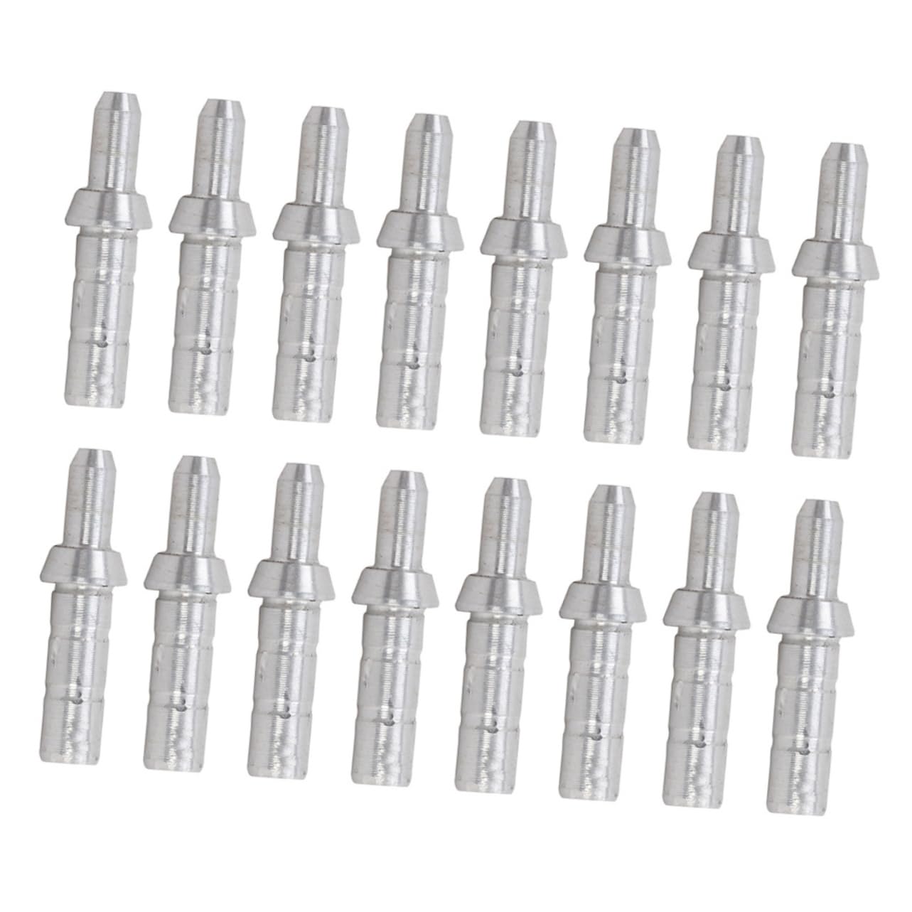 BRIGHTFUFU Aluminum Arrow Nock Tails 4.2mm Inner Diameter Archery Point Accessories Arrow Nocks Set