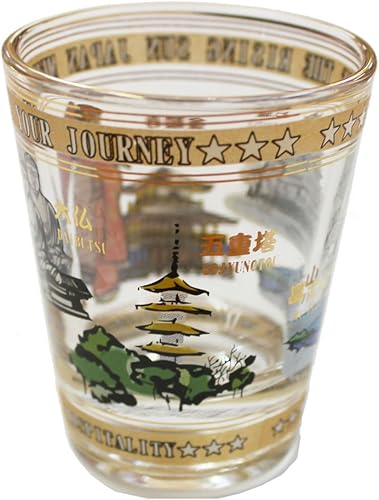 Miniatura 3 de CHDENUO Sudopo GUNCENG - Vaso de chupito coleccionable, diseño japonés de memoria para turismo