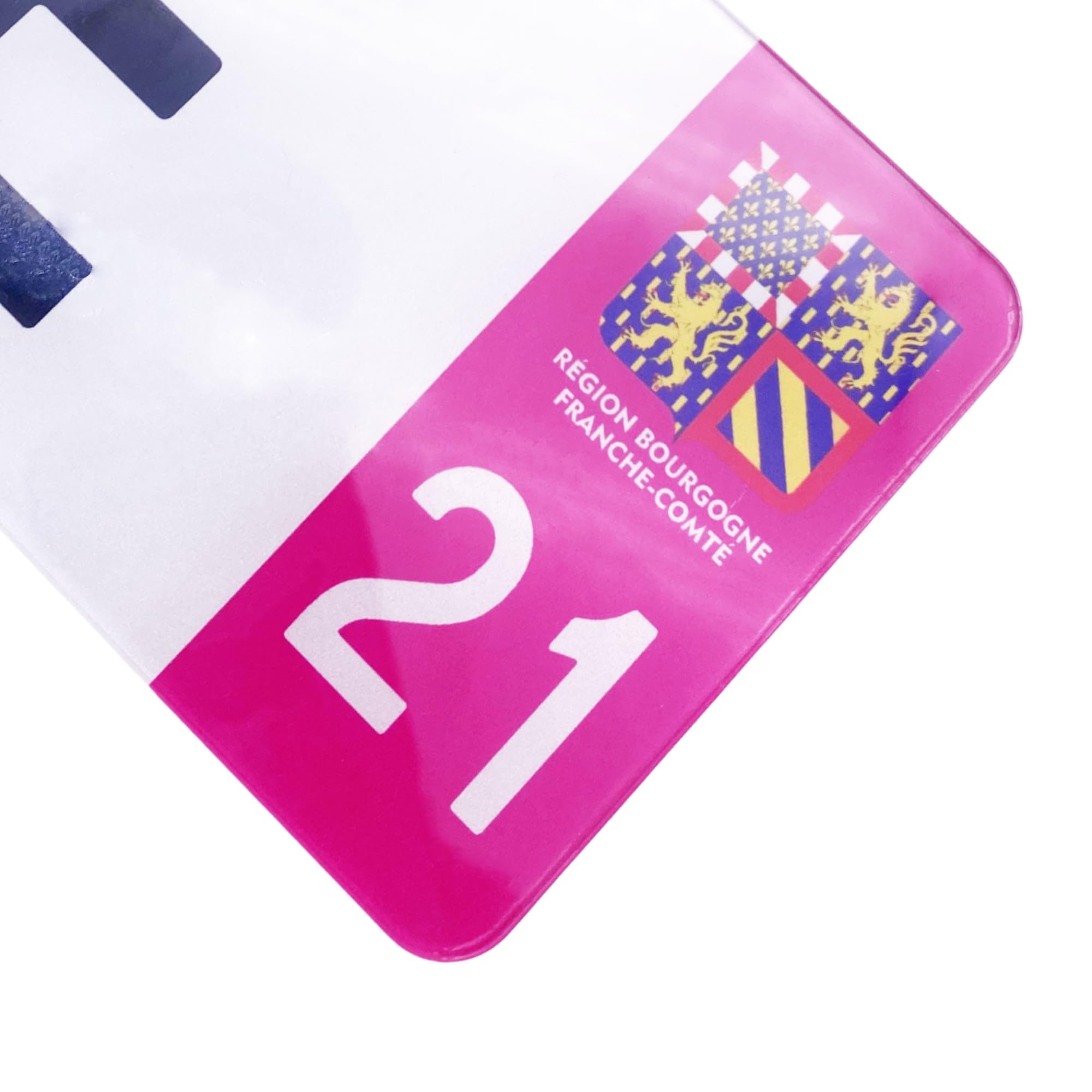 1 Plaque Prénom Voiture Holographique - Plaque Décorative