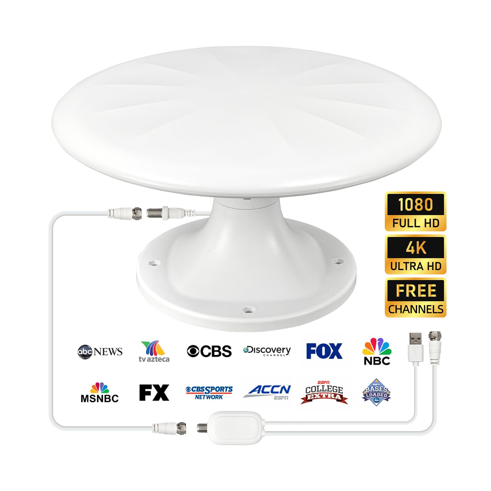Bsadne Long-Range RV HDTV Antenna