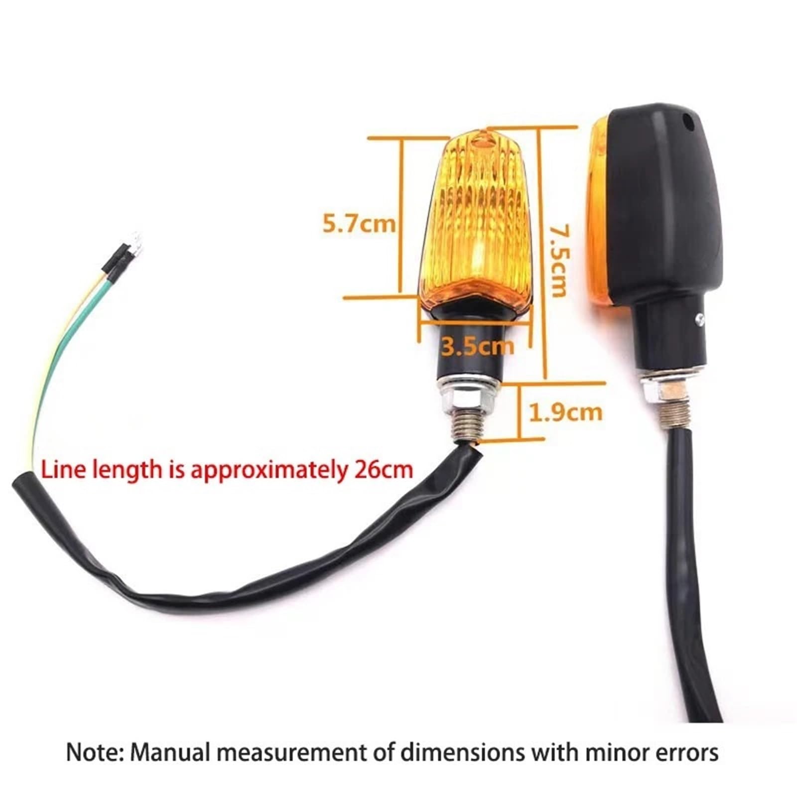 Indicatore di direzione universale per moto per indicatore luminoso