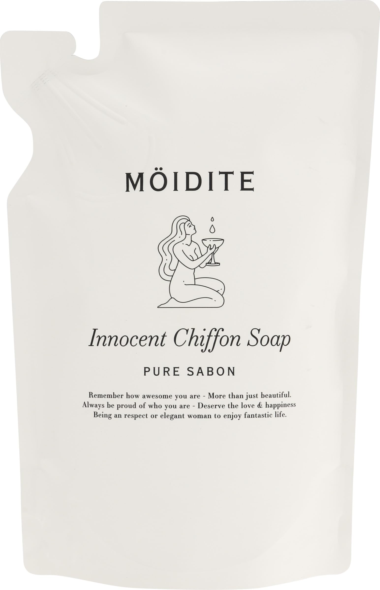 MOIDITE(モアディーテ) イノセントシフォンソープ ピュアサボンの香り 詰替 260ml