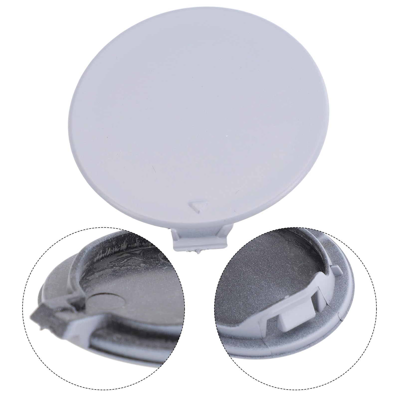 Cubierta de gancho de remolque delantero Besshepplo, componente exterior del coche. Cubierta del ojo del gancho de remolque para BMW E81 E87, modelos 2004-2012, paquete M Sport. Número OEM 51117837429