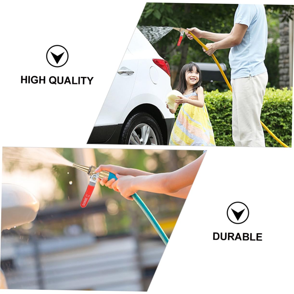POPETPOP 6pièces Pulvérisateur De Tuyau Haute Pression Pour Arrosage De Jardin Embout Pratique Pour Nettoyage De Voiture Et Arrosage Des Plantes
