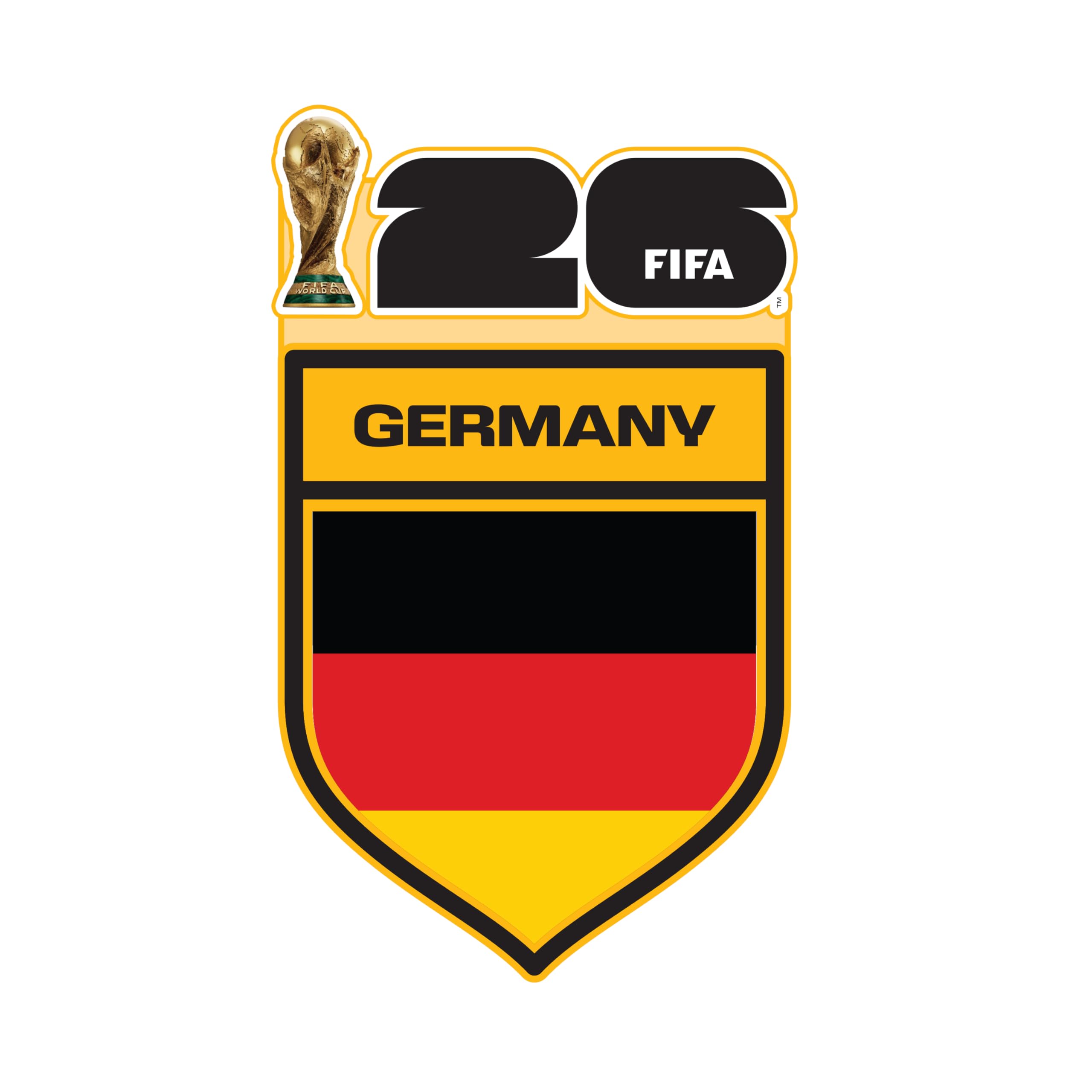 FIFA World Cup Tournament Logo Magnet – Officially Licensed FIFA World Cup Magnet – Vibrant Host City Design – Durable Strong Hold – Perfect for Fridges, Lockers &amp; Collectors