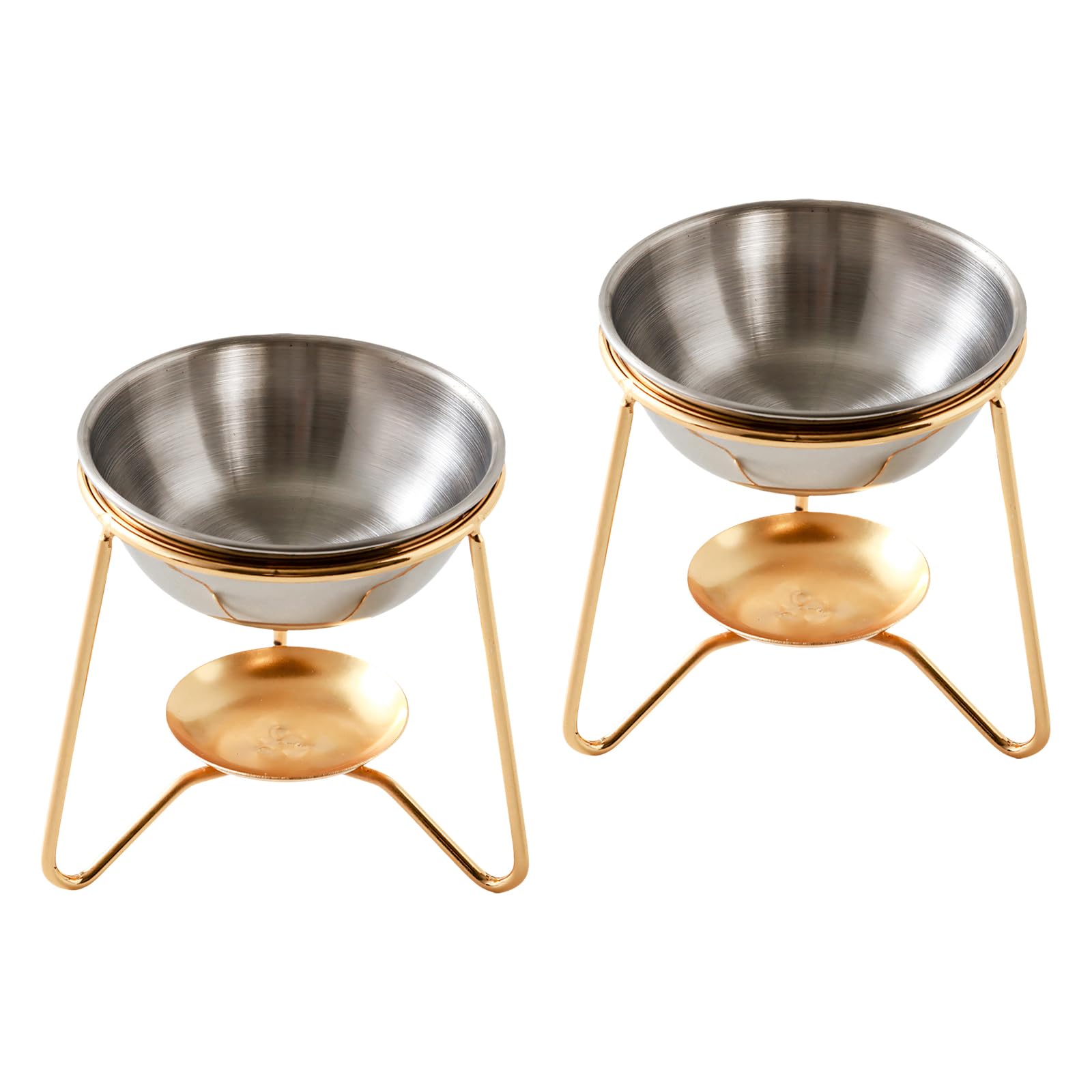 Stainless Steel Aromatherapies Diffuser Essential Oil Warmer Tealight Holder Set for Home Decors and Relaxation Stainless Steel Scented Stove