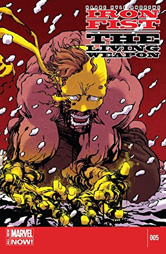 Cover of Iron Fist: The Living Weapon #5