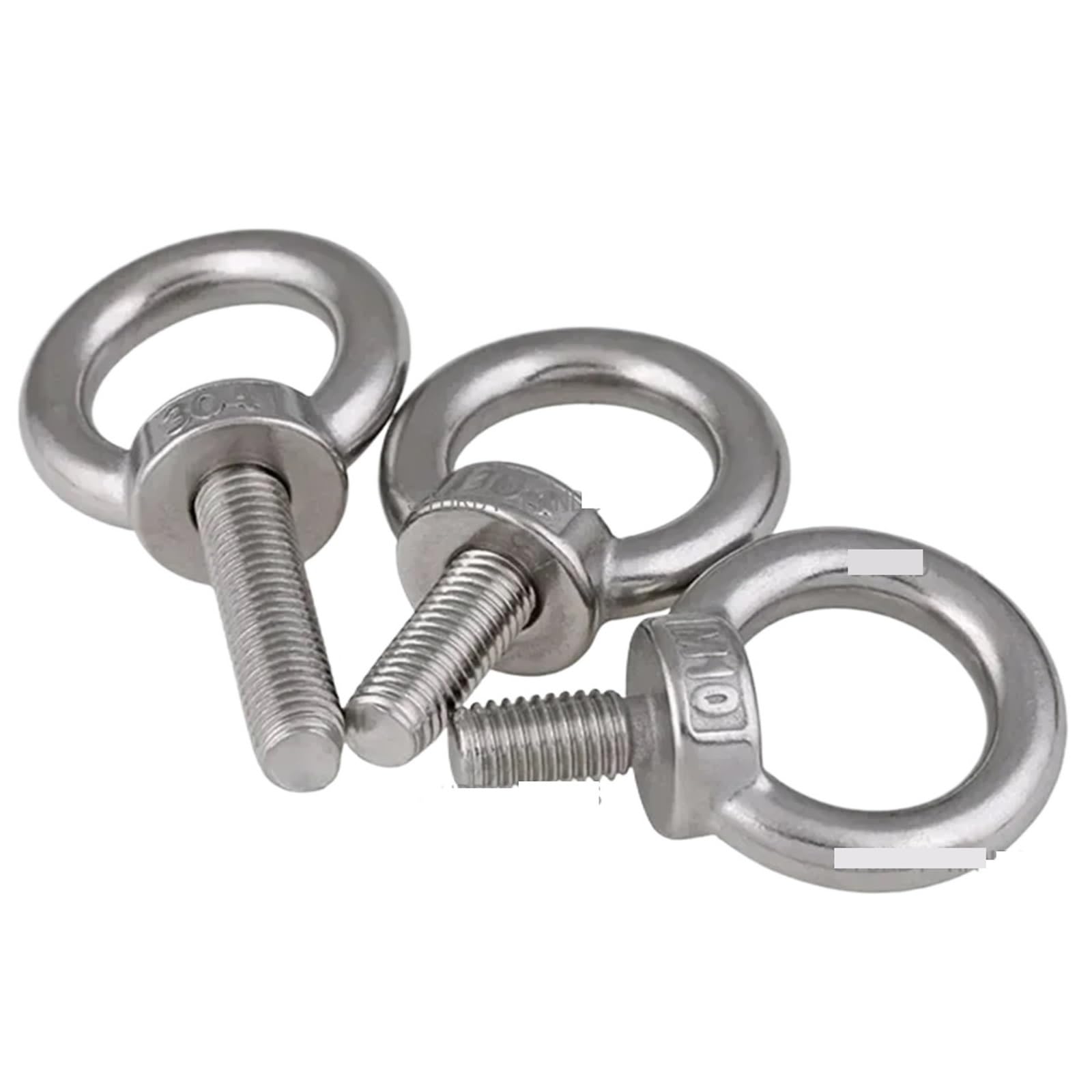 10 viti ad anello M3-M12 in acciaio inox 304, viti di sollevamento ad anello, strumenti hardware