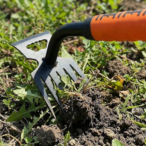 2 Pack Herramientas Manuales de Jardín para Malezas miniatura 5