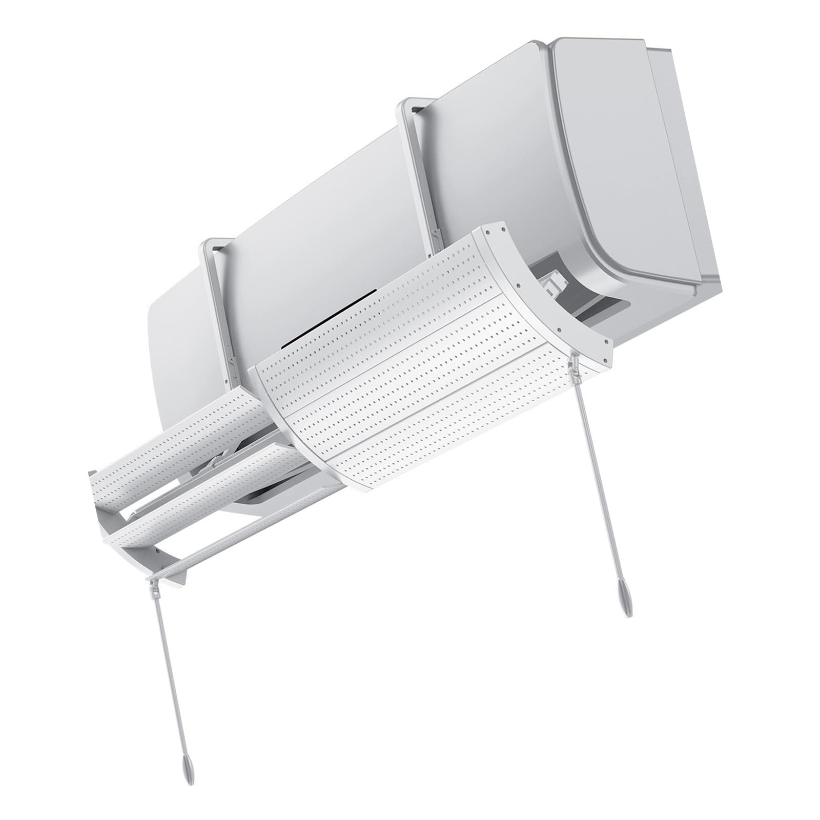 Mekalero Vents Air Diverter Cover Universals Outlet Baffle for Most Wall Mounted Airs Conditioners Anti-Direct Blowing Universals Outlet Baffle