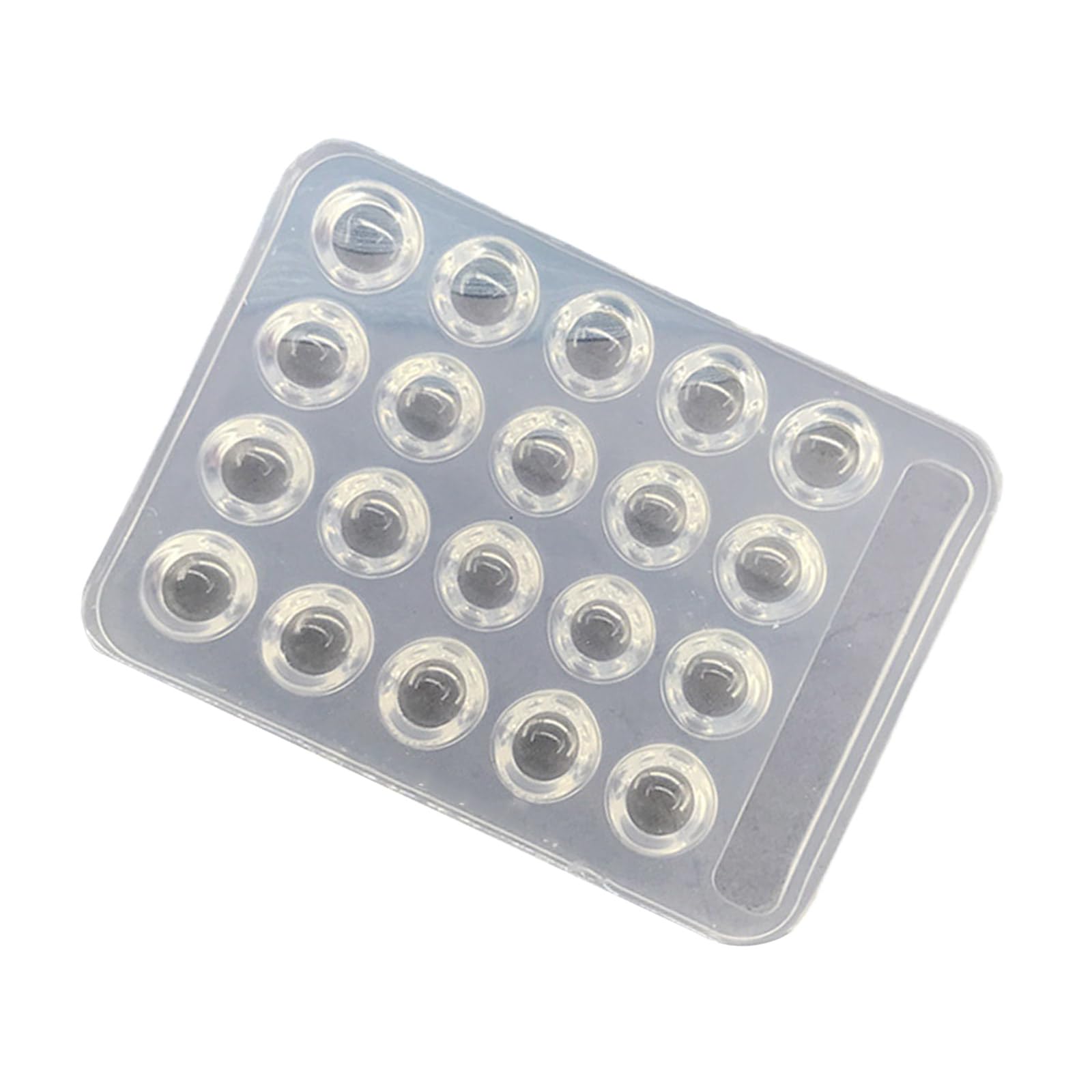 Buxuaaaa Multi-Compartment Silicone Paint Tray Portable Design for Professional Nails Technicians & Artists Food Grade Silicone Palette