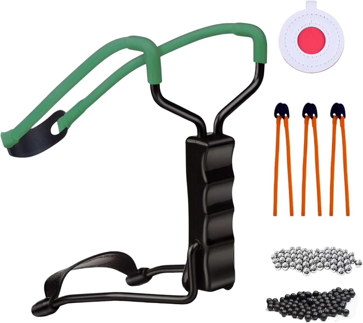 Sling Shot for Adult，Wrist Rocket Hunting Slingshot。 Powerful Tactical Accessories, Powerful Tactical Accessories, Ammo for Target Practice & Outdoor Adventures
