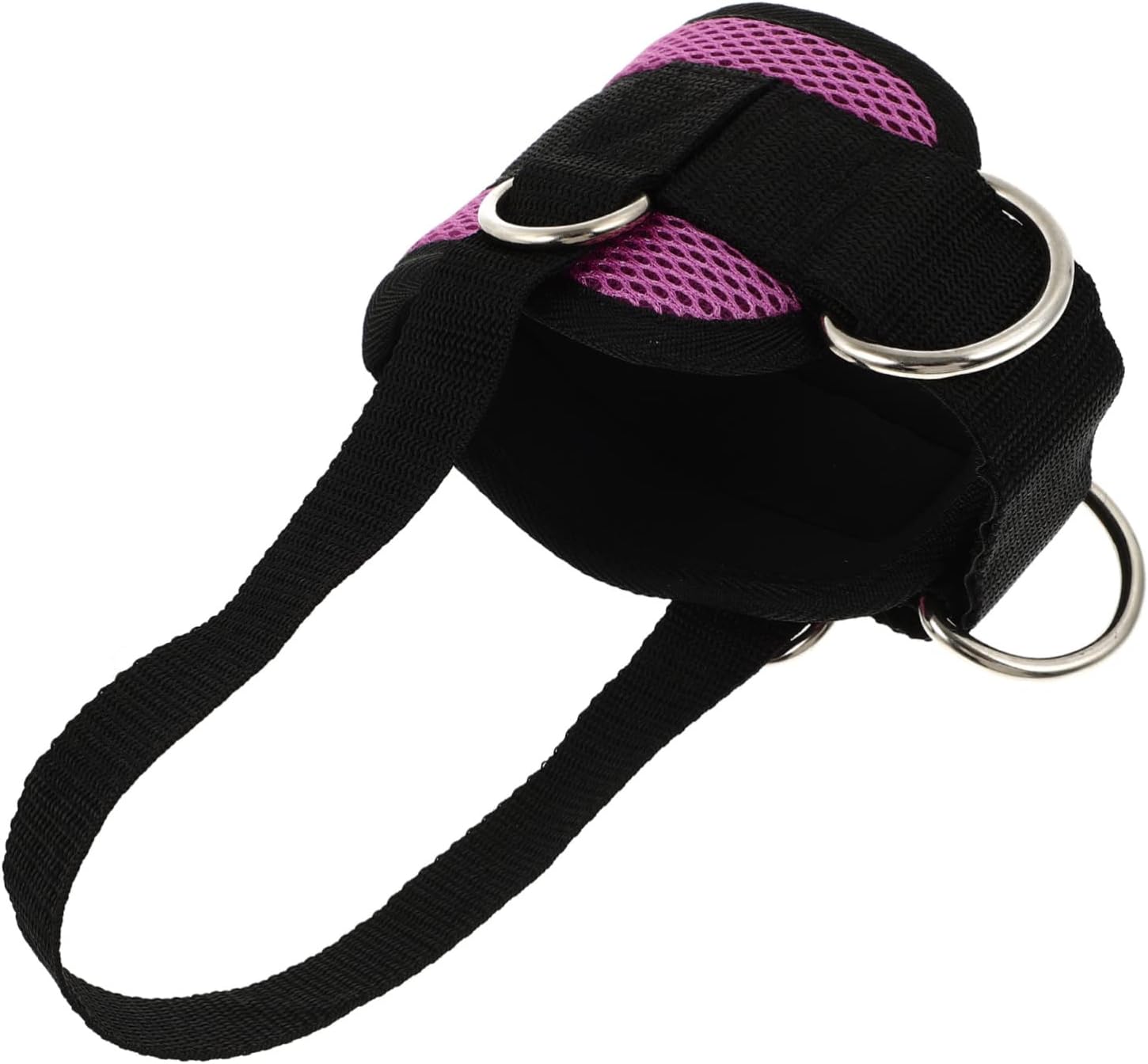 VOSAREA Ankle Straps for Cable Machines Adjustable Leg Training Tool Fitness Exercise Accessory for Leg Curling Hip Abduction Stretching for Home Gym Workouts