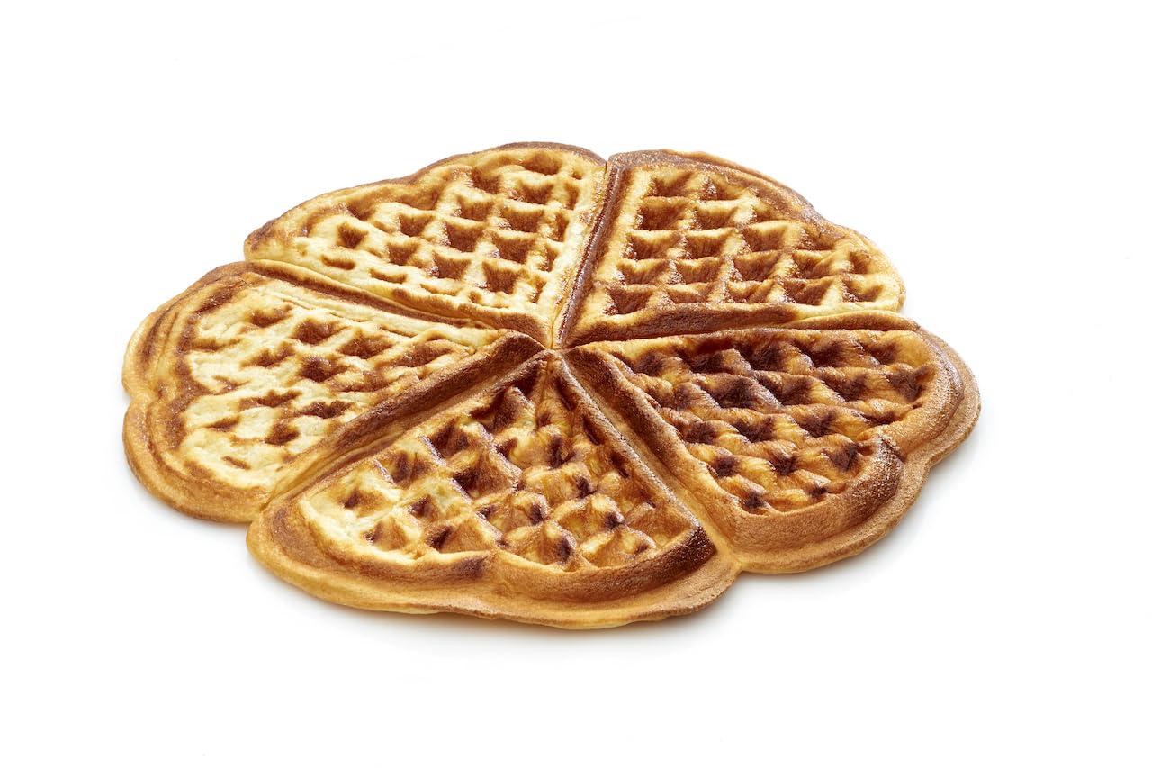 frifri - Plaques pour Gaufres en Forme de Cœur - Fonte Antiadhésive - Répartition Homogène de la Chaleur - Résultats Gourmands - Nouvelle Génération - Nettoyage Lave-Vaisselle - Noir