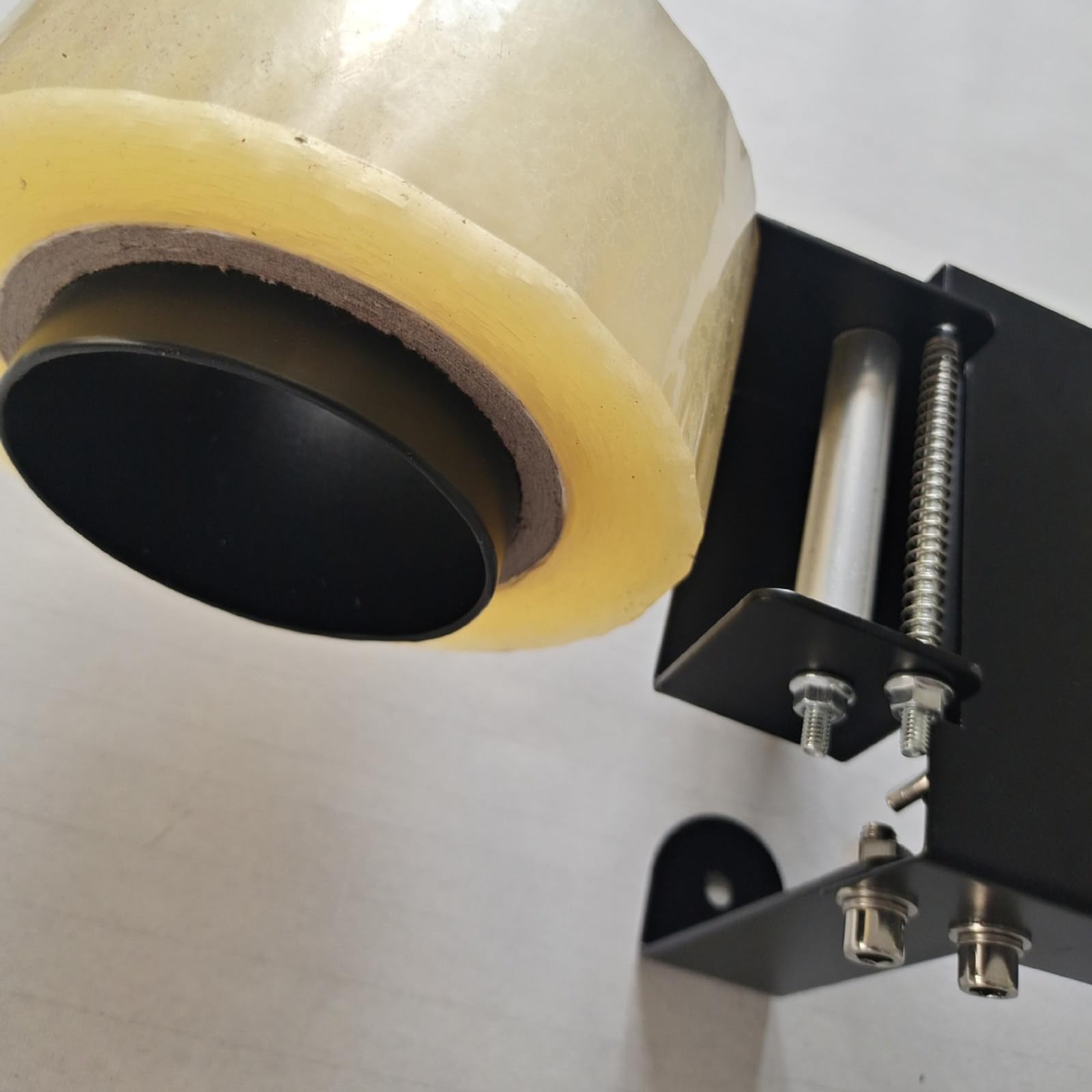 Distributore di Nastro Adesivo Trasparente Piccolo in Metallo, imballatrice Manuale da Tavolo, imballatrice per Cartoni