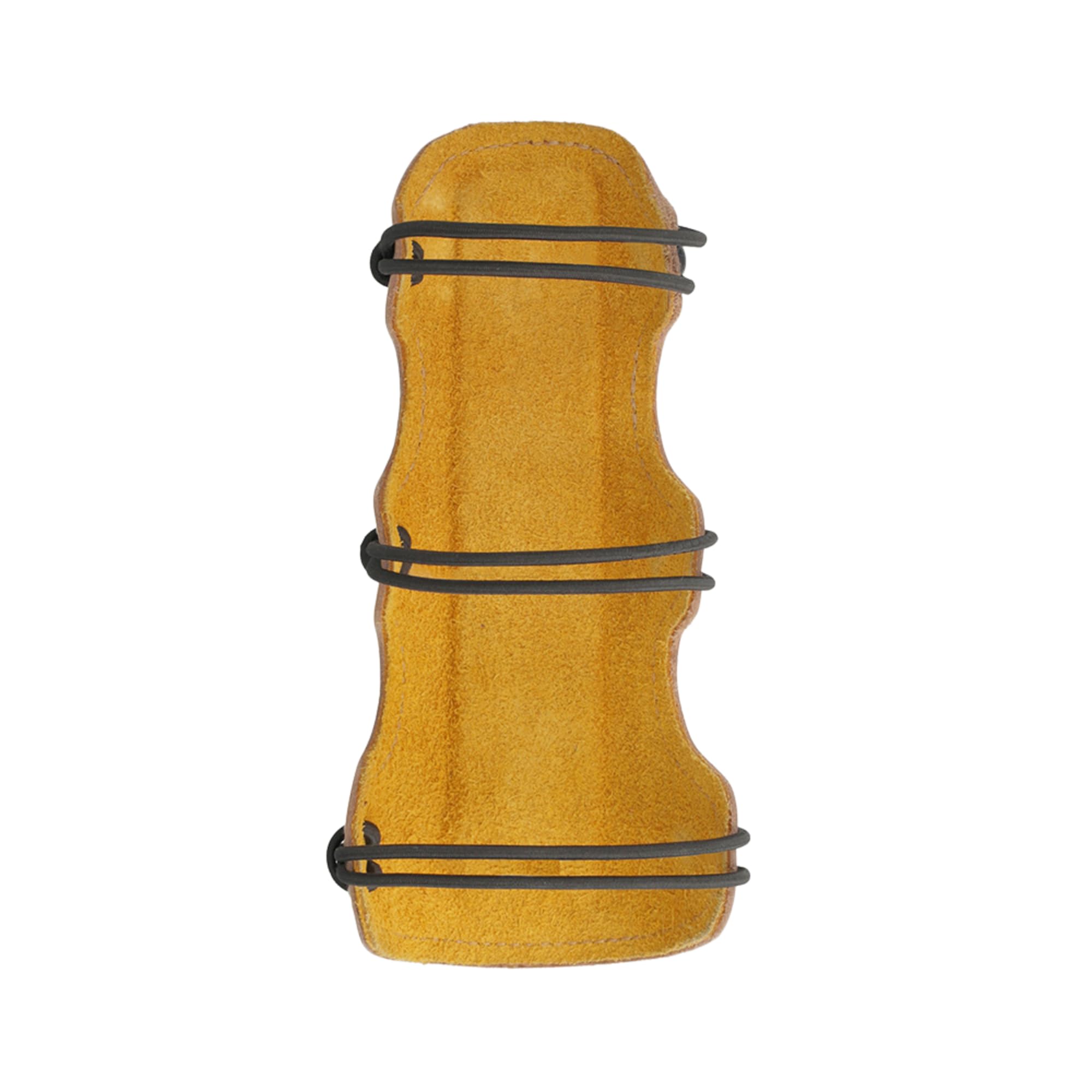 Protège-bras Bearpaw Wild – Cuir Daim Et Buffle, Boutons Bois, Boucles Ajustables, Fait Main, Pour Tir à L'arc Adulte Et Enfant