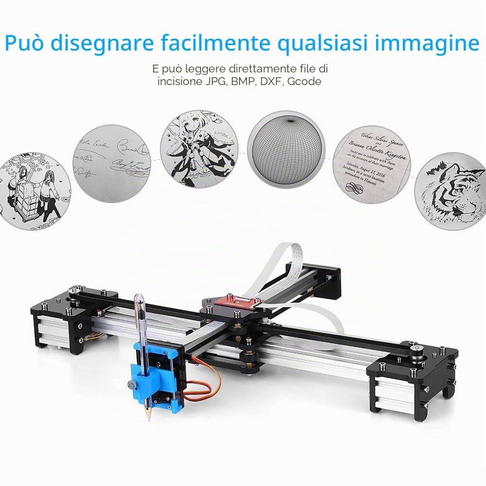 ACAGALA Desktop fai da te montato XY plotter penna disegno robot macchina pittura calligrafia robot kit 100-240 V